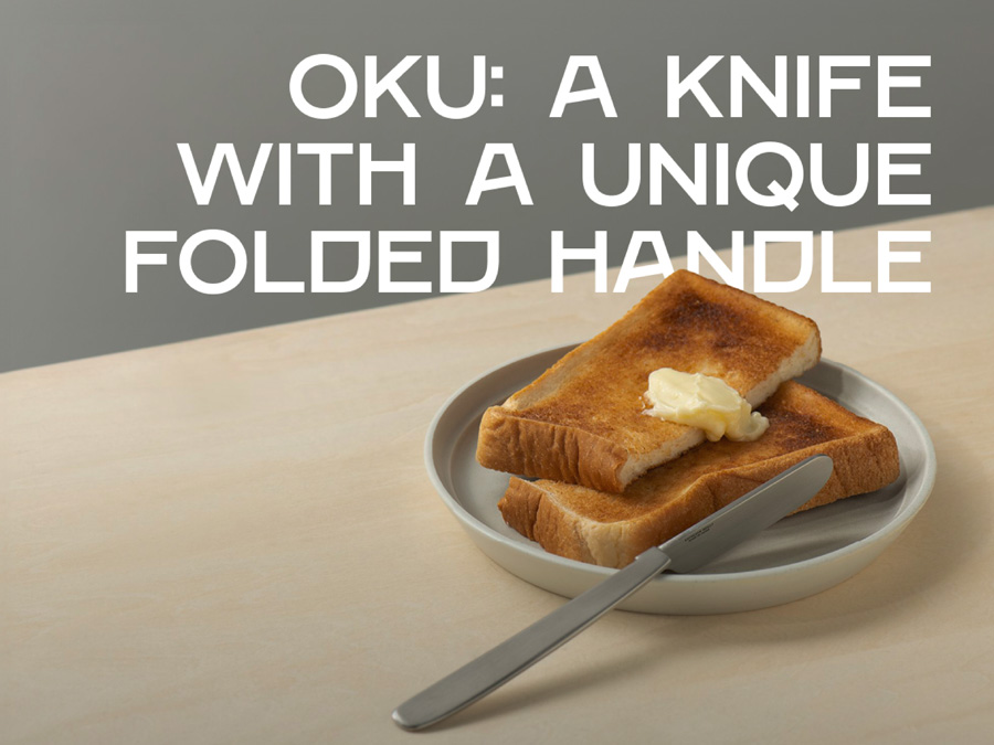 A butter knife with butter on toast. 
